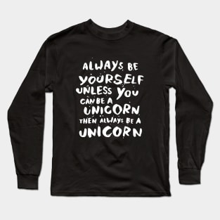 New Wish I Was A Unicorn T Shirts Long Sleeve T-Shirt